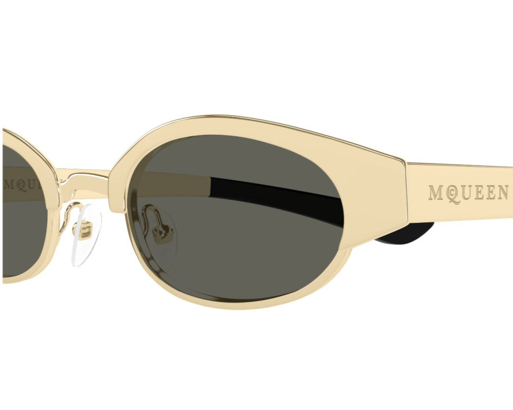 Alexander McQueen Logo Zonnebril AM0545S