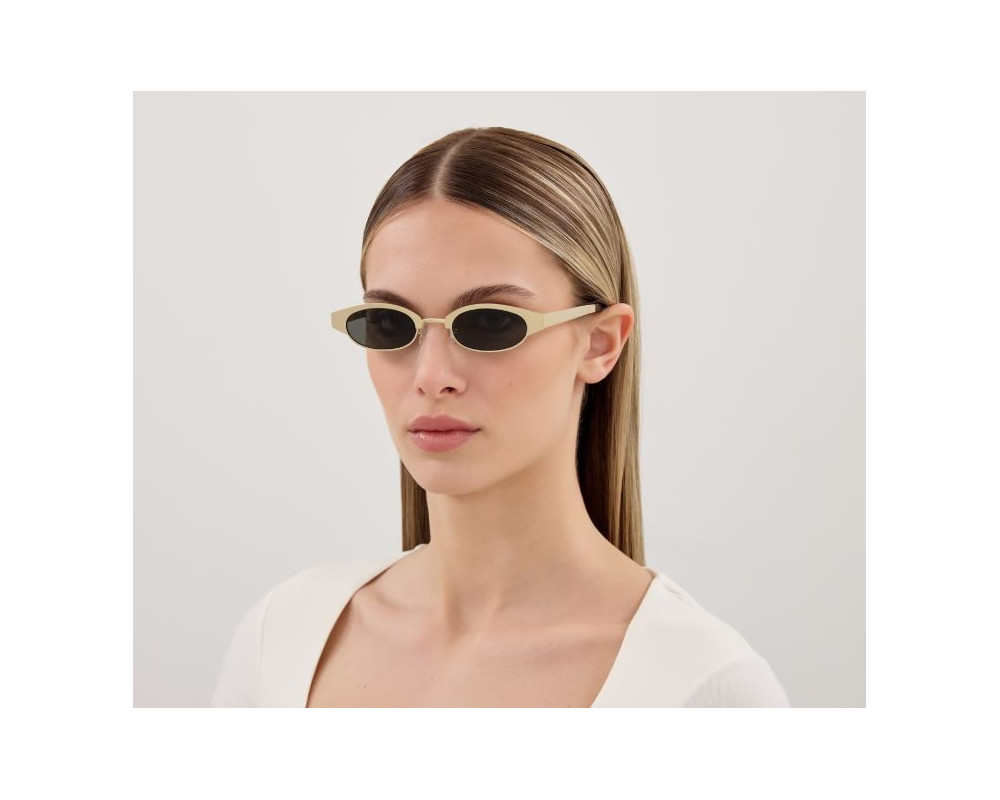 Alexander McQueen Logo Zonnebril AM0545S