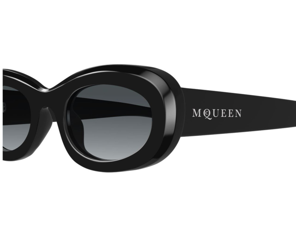 Alexander McQueen Zonnebril met Logo AM0527SA