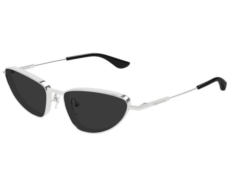 256718-Alexander McQueen Cross Bar Zonnebril AM0522S