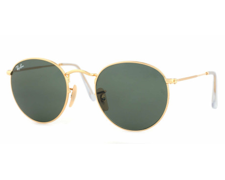 39091-Lunettes de soleil Ray-Ban Rond Metaal RB3447 001 Doré Rondes | Revendeur Agréé Ray-Ban | product_reduce_price