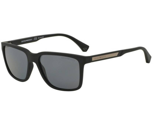 Lunettes de soleil Emporio Armani EA4047 506381 Black Rubber | Revendeur Agréé Emporio Armani | product_reduce_price