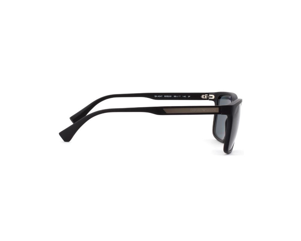 Lunettes de soleil Emporio Armani EA4047 506381 Black Rubber | Revendeur Agréé Emporio Armani | product_reduce_price