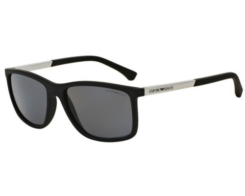Lunettes de soleil Emporio Armani EA4058 506381 Black Rubber | Revendeur Agréé Emporio Armani | product_reduce_price