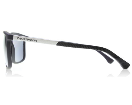 39327-Lunettes de soleil Emporio Armani EA4058 506381 Black Rubber | Revendeur Agréé Emporio Armani | product_reduce_price