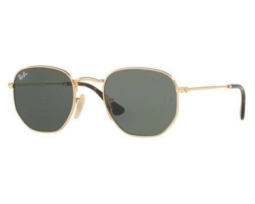 Lunettes de soleil Ray-Ban Hexagonal Flat Lenses RB3548N 001 Or | Revendeur Agréé Ray-Ban | product_reduce_price