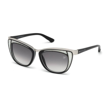 Dames zonnebril Swarovski SK0061 05B Zwart