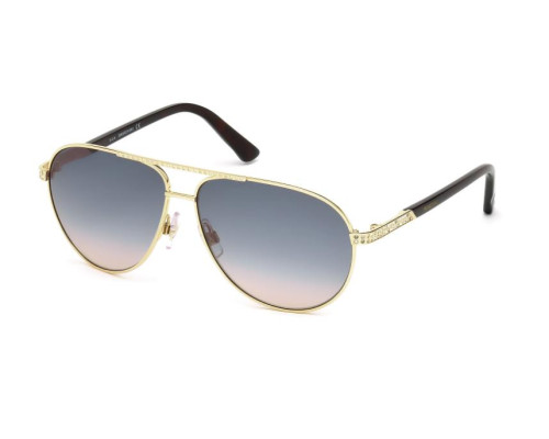Lunettes de soleil femme Swarovski SK0078 32P Doré | Revendeur Agréé Swarovski | product_reduce_price