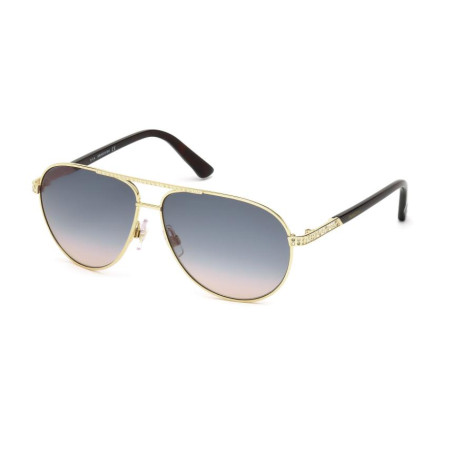 Lunettes de soleil femme Swarovski SK0078 32P Doré