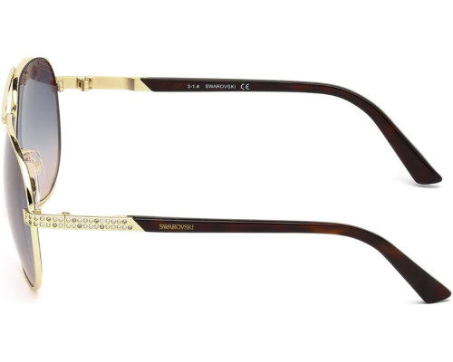 Lunettes de soleil femme Swarovski SK0078 32P Doré | Revendeur Agréé Swarovski | product_reduce_price