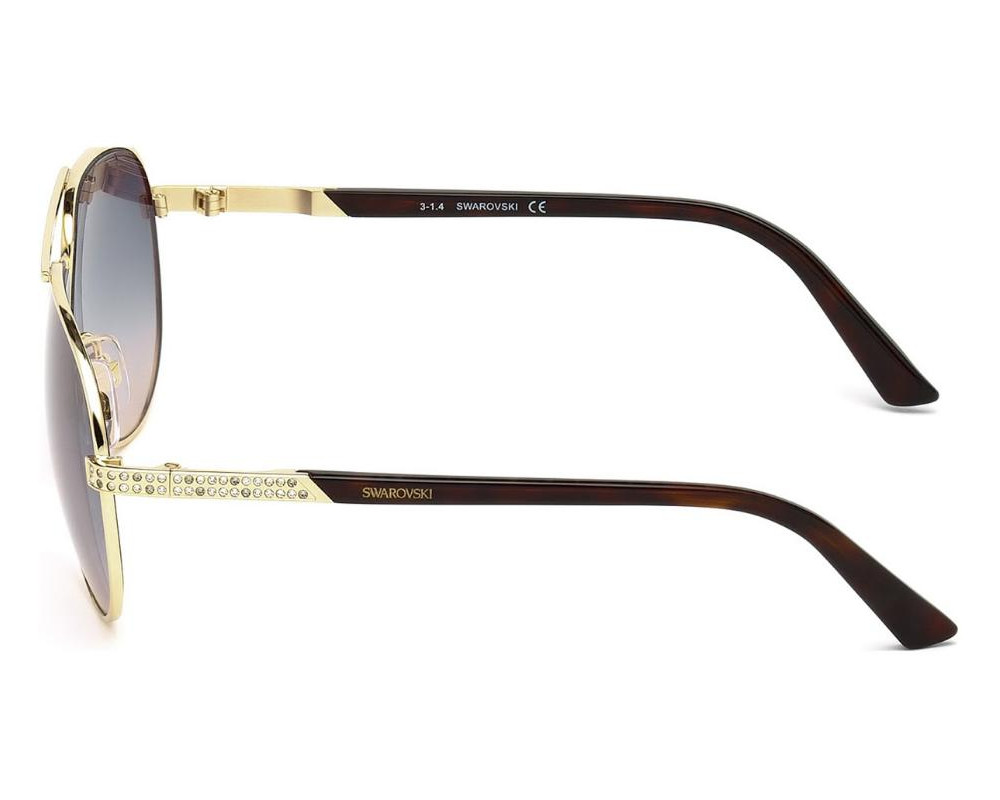 Lunettes de soleil femme Swarovski SK0078 32P Doré | Revendeur Agréé Swarovski | product_reduce_price
