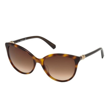 Dames zonnebril Swarovski SK0147 52G Tortoise