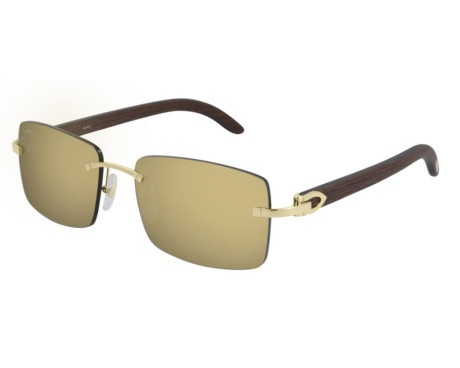 77198-Lunettes Cartier - Cartier bois - lunettes Cartier bois